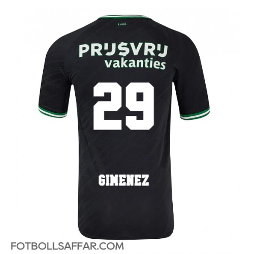 Feyenoord Santiago Gimenez #29 Bortatröja 2024-25 Kortärmad